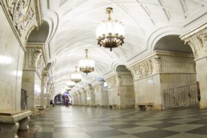 Sowieckie stacje metra w obiektywie Biuro podróży Goforworld by Kuźniar