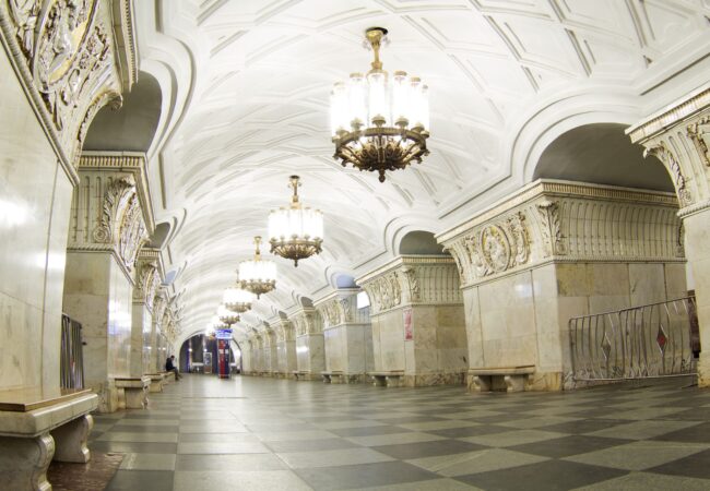 Sowieckie stacje metra w obiektywie Biuro podróży Goforworld by Kuźniar